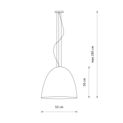 Lampa wisząca EGG L 9024 Nowodvorski - zdjęcie 2